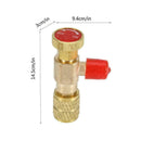 R410/R22 Refrigeration Charging Valve Adapter Air Conditioning Valve Y1M3 X2Z4