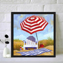 Beach Chair DIY Full Drill Diamond Painting Mosaic Kit Bead Art Picture