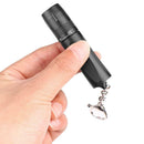 Outdoor Climbing LED Aluminum Alloy Head Rotary Switch Keychain Flashlight