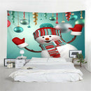Wall Hanging Tapestry Table Cloth Beach Towel Sofa Towel Xmas Decor C