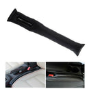 Black Car Seat Void Leakproof Filler Soft Pad Drop Stop Blocker Leather