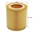 Engine Oil Filter Element Cleaner Yellow HU816X for BMW E82 E88 E90 E91 320i
