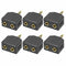 Audio Double Jack Plug Headphone Y Splitter 1 Male Adapter to AUX Female BI V2L5