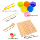 Parent-child Interaction Color Beads Elimination Hobby Funny 2 In 1 Portable