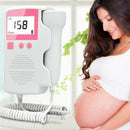 Pocket Fetal Doppler Baby Heart Beat Rate Monitor FHR LCD Probe Pregnancy F