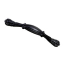 Matte Black Zinc Alloy Pull Handle For Drawer Kitchen Cabinet Hardware 147mm