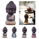 Chinese Tea Pet, Little Buddha Statue Monk, For Kung Fu Tea Tray Decor YLW