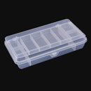 2 Layer Multifunctional Fishing Lure Plastic Box Portable Kit Storage Case