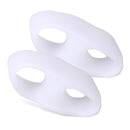 Pair Silicone Gel Little Toe Valgus Separator Straightener Protector Pain Relief