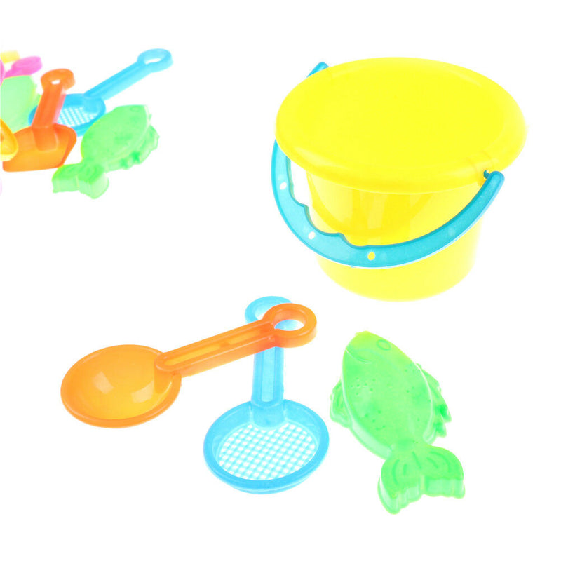 4pcs Tiny Beach Sand Shovel Tool Toys Play sand Bucket For Kids Outdoor Toys   Z