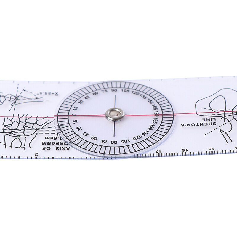 Goniometer Angle Medical Ruler Rule Joint Orthopedics Tool Instruments Plas*SE