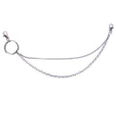 Women Men Punk Leather Belt Rivet Eyelet Stud Grommet Holes Buckle Chain New 3C