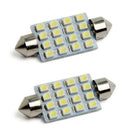 14x T10 Car LED White Light Double-Pointed Reading Eye Protection Bulbs Lamp New