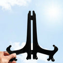 5pcs Plastic Easels Plate Stand Holders Display Easel Placecards Decor