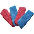 4 Pack Microfiber Mop Replacement Heads ,Flat Mop Replacement Cloth,for Wet