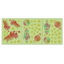 3pcs/set Luminous Animal Wall Stickers Waterproof Room Decals (HZY017-D) A