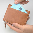 baellerry Wallet Men Short Purse Coin Pocket Zipper Clutch Bag Men's Money  H7E7