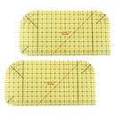 2x Hot Ironing Ruler Patchwork Craft DIY Sewing Supplies Measuring Tool 20x10cm