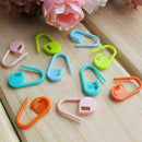 100Pcs Knitting Craft Crochet Locking Stitch Needle Clip Markers Holder_Col O1V1