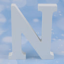 DIY Decorative Wood Alphabet Craft Letters Sign Plaque Wall Hanging Decor N