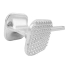 Stainless Steel Meat Hammer Tenderizer Double Side Beaf Steak Mallet Meat H G8T1