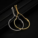 Stainless Steel Bangle Bracelets For Women Adjustable Stainless Steel Chain B8H8