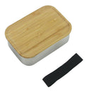 Japanese Style Stainless Steel Lunch Box Food Container for Travel Hiking