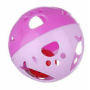 10cm Big Cat Kitten Puppy Dog Pet Play Balls Jingle P Rattle Bell Z4Z1 Chas W1X2
