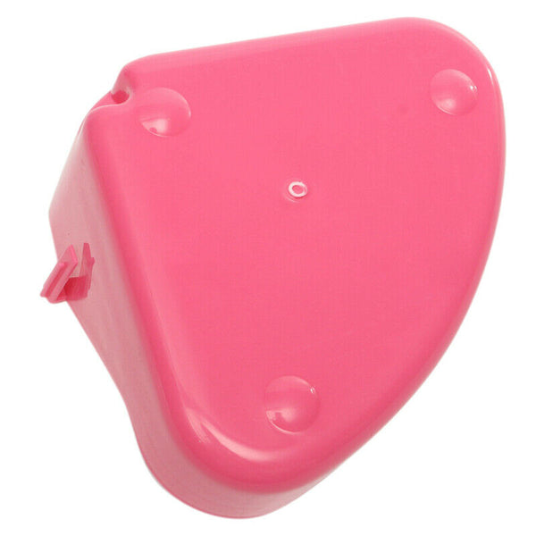 Small Animal Pet Cat Rabbit Guinea Mice Pig Hamster Corner Litter Trays Pla