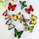 Colorful Changing LED Butterfly Lamp Night Light Home Adhesive Wall Lamp