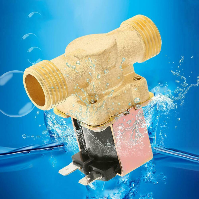 DC 12V Normally Closed Brass Electric Solenoid Valve for Water Control