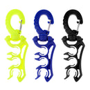 3Pcs Durable Scuba Diving Triple 3 Hose Regulator Octopus Holder & Clip Hook