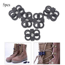 5pcs attach nylon shackle carabiner d-ring clip webbing backpack buckle ME