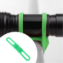 Waterproof Zoomable LED Flashlight Bike Headlight Torch+ Silicone Strap