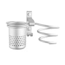 Aluminum Hair Dryer Storage Organizer Rack Holder Bathroom Drier Hanger Set