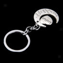 Chic Charms I Love You To The Moon & Back Keyring Keychain Xmas Gift-Brother