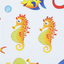 Lovely Mermaid and fishes Wall Stickers For Girls Bedroom Window Wall Decals 3C