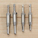 4Pcs HSS Self Centering Hinge Drill Bit Set for Hinges Drawer Guides