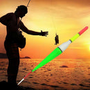 Soft Tail Luminous Fish Float Fishing Tackle Tool Sports Accessories R8N2