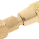 R22 Refrigeration Charging Adapter Air Conditioning Charging Valve 1/4" -1/4" Bj