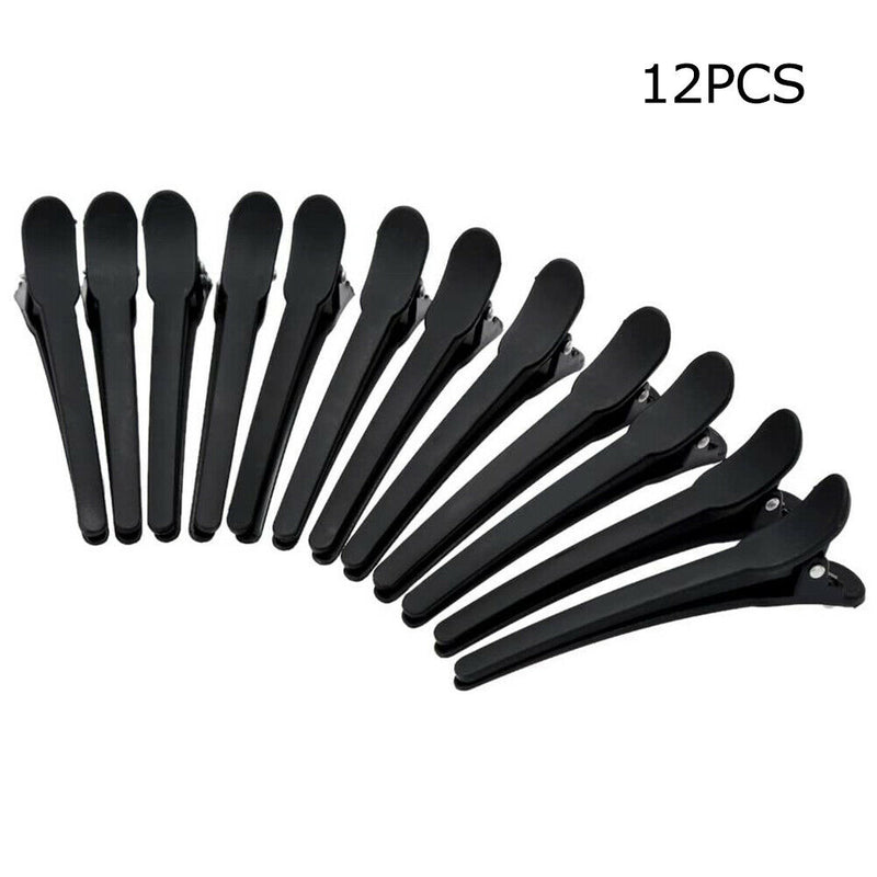 12pcs Alligator Hair Clips Pin Hairdressing Styling Sectioning Hairpins