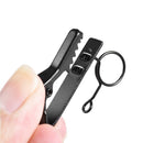 2Pcs Black Mic Lapel Tie Clip for Lavalier Sennheiser ME2 Replacement Accs O5Y1
