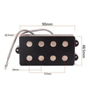Noise-free 4 String Bass Guitar Pickup Amplifier for Acoustic Luthier Tools Part