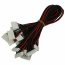 10pcs JST-XH 8S Lipo Balance Wire Extension Lead 30cm