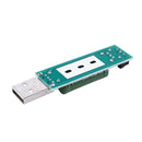 1 pcs green metal USB charging current detection load test equipment discha V4Z2