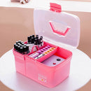 Multifunction Makeup Storage Box Organizer Lipstick Holder Nail Polish Rack