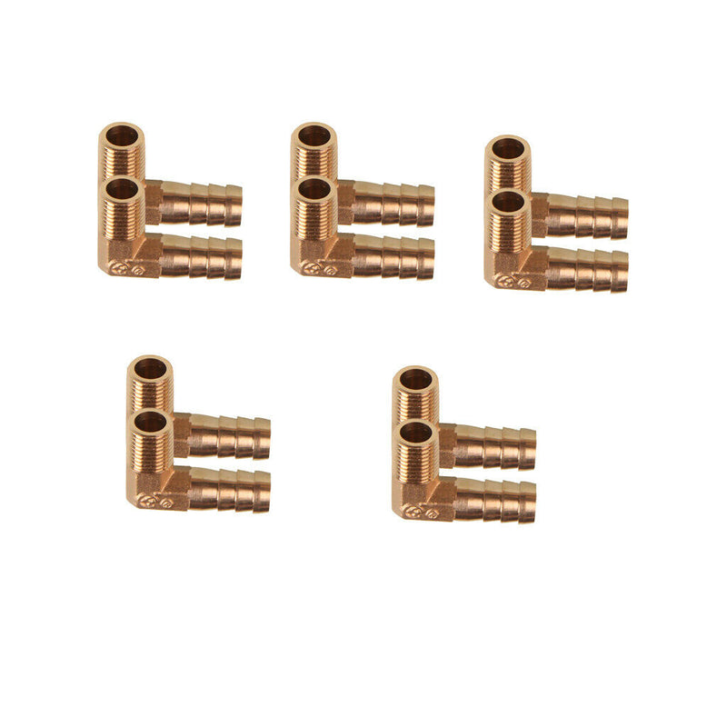 10x1 / 8 "BSP 6mm Angle Male Thread Hose Connection Fuel Air Gas Water Hose