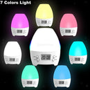 USB Night lamp Cute Digital Alarm Clock for Kids Bedroom Home Office Decor
