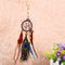 Dream Catcher Keychain Peacock Feather Car Key Ring Women Girl Jewelry Gift