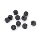 10pcs 2 Pins Black 14*7.5mm Passive Electronic Piezoelectric Piezo Buzzer BX